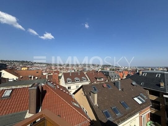 3-4 Zimmer Maisonette an der Hasenbergsteige mit Stadtblick!