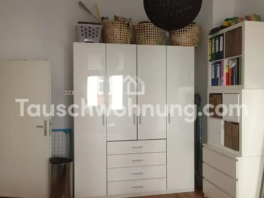 [TAUSCHWOHNUNG] 2-Zimmer-Altbau mit Balkon gegen 3-4 Zimmer m. Balkon/Garten