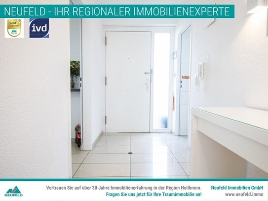 Helle Wohnung mit Südbalkon im Zentrum von Heilbronn zu verkaufen!