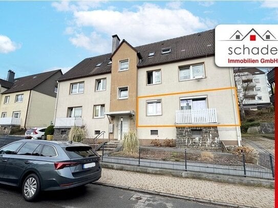 SCHADE IMMOBILIEN - Zentrale 3-Zimmerwohnung in Lüdenscheid!