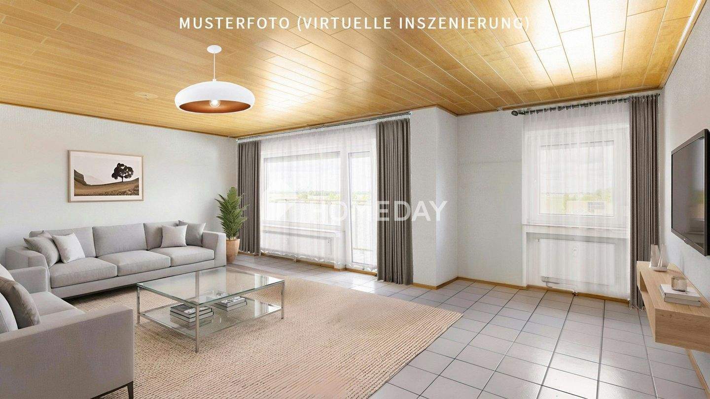 Großzügiges Wohngefühl: Lichtdurchflutete 4-Zimmer-Wohnung mit Westbalkon und Blick ins Grüne
