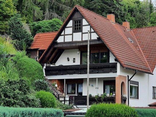 Brennstoffzelle! Erfolgte Energiewende! Im Wohn-Unikat am Wald mit Fernsicht in exponierter Lage!