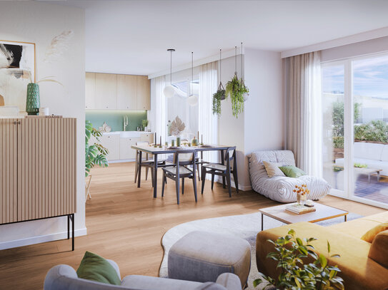 5% Preisnachlass*: Exklusive 4-Zimmer-Wohnung mit Loggia, Parkett & Barrierefreiheit in Top-Lage