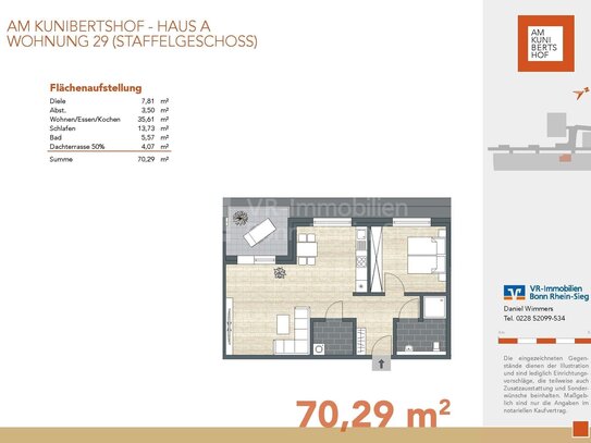 2-Zimmer Wohnung Am Kunibertshof