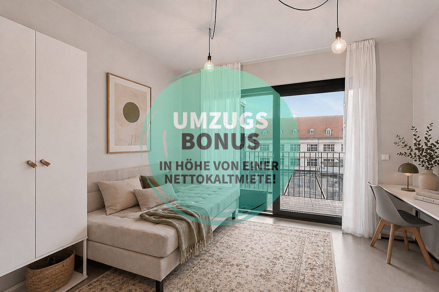 Möbliertes Studentenapartment nahe Uni & U-Bahn - Foto 1