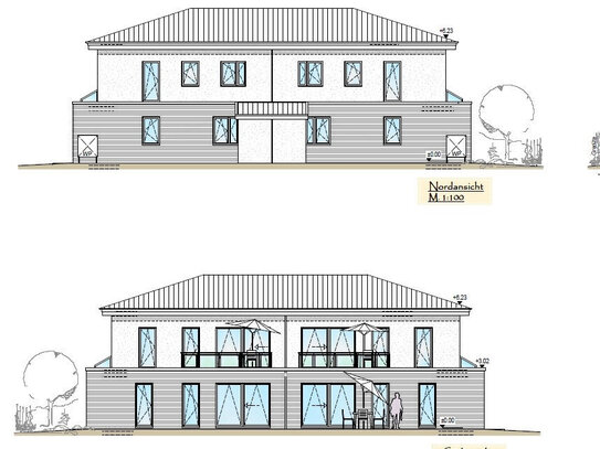 Dreizimmer Neubau Eigentumswohnung am Wiesengrund in Bad Zwischenahn