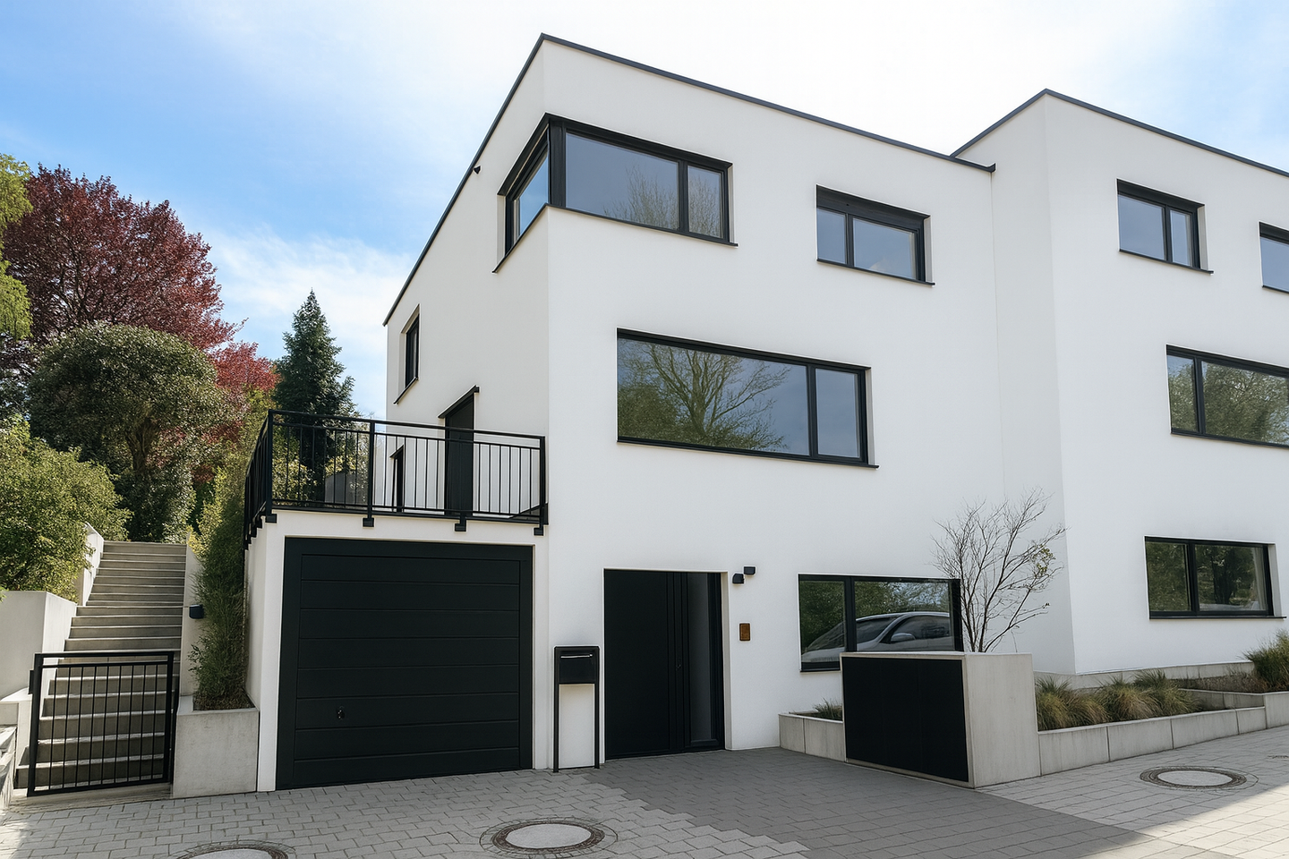                                                               ARCHITEKTENHAUS NIEDRIGENERGIE-DOPPELHAUSH&Auml;LFTE IN FELDAFING - Exklusive Aussta&hellip;                                                       in Feldafing (Starnberg)