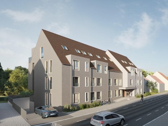 Erstbezug - moderne 2 Zimmerwohnung mit Balkon in Wiblingen