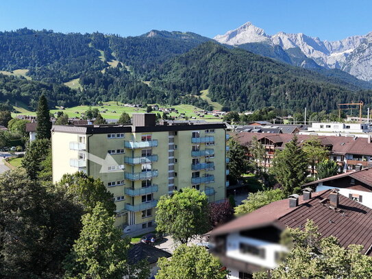 Zentrale kleine Wohnung mit Bergblick - Perfekt für Eigennutzer und Investoren