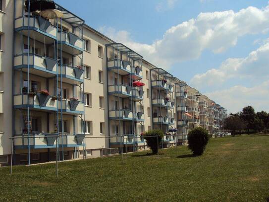 Sanierte 2-Raum-Wohnung in grüner Lage mit Einbauküche