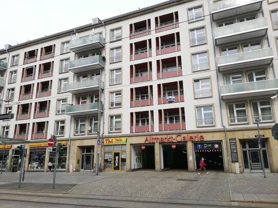 2 Raum Wohnung mit Balkon mitten in City