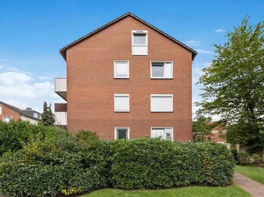 Attraktive Erdgeschosswohnung mit Balkon und Garage in Oldenburg