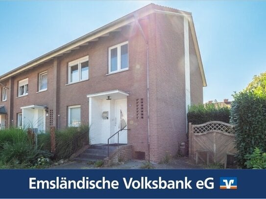 * RESERVIERT * Reihenendhaus in Lingen, zentrumsnah und ruhig gelegen