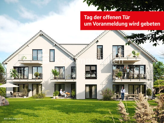 "Neubau-Erstbezug" - Ideal für die kleine Familie! Optimale Raumaufteilung mit Sonnenbalkon.