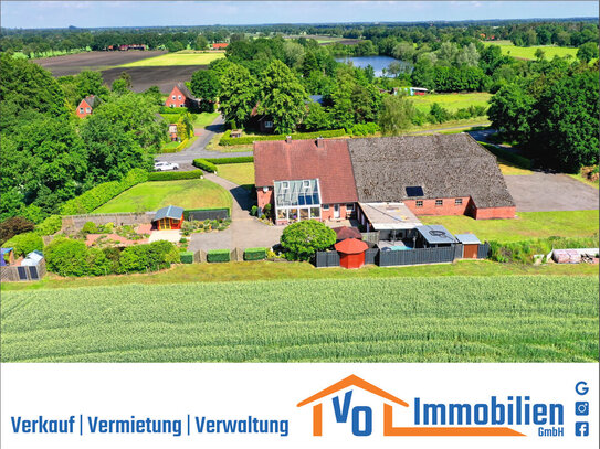 Modernisierter Resthof mit einigen Highlights und 14.088 m² großem Südgrundstück in Wittmund-Ardorf