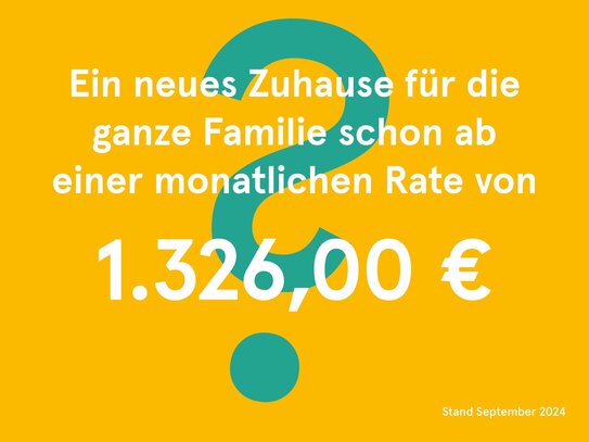 *KfW40* Vom Familienunternehmen für Familien: 145 m² Familienglück in Leipzig Burghausen