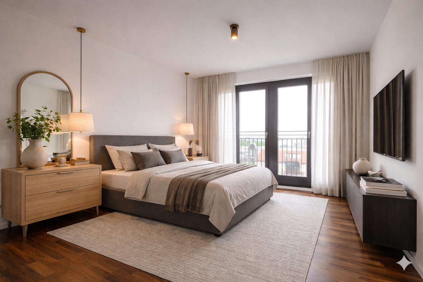 Großzügige familienfreundliche Wohnung mit zwei sonnigen Terrassen - Foto 1