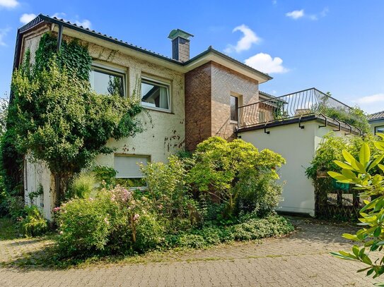 Bezaubernde Eigentumswohnung mit Dachterrasse, Kamin, eigenem Garten und 2 Stellplätzen in Wengern!