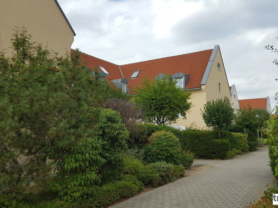 Gemütliche 1-Zi-Wohnung mit Terrasse, kl. Garten und Einbauküche in ruhiger und grüner Lage.