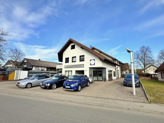 Gepflegtes 3 Familienhaus mit Gewerbefläche, Werkstatt uvm.