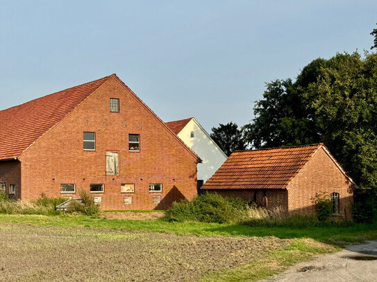 Bauernhaus / Hofstelle mit Ausbaureserven in Stemwede