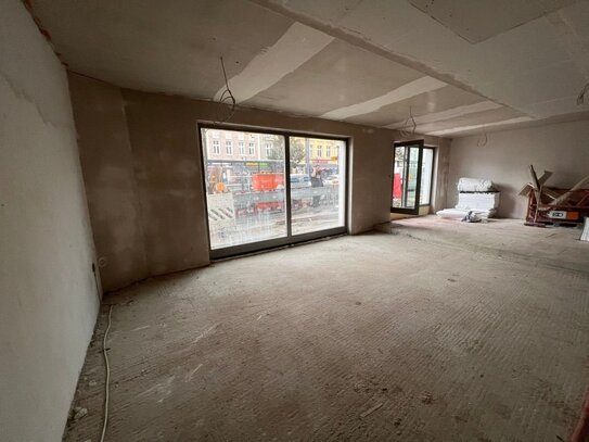 Weißensee: Berliner Allee: ERSTBEZUG im NEUBAU - ab Oktober 2024: GEWERBE: 61 m² im VHS Erdgeschoss