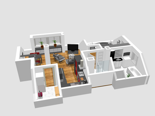 RESERVIERT! Provisionsfrei | Allersberg: Exklusive Dachgeschosswohnung in Top-Lage! Moderner Ausbau, anspruchsvolles De…