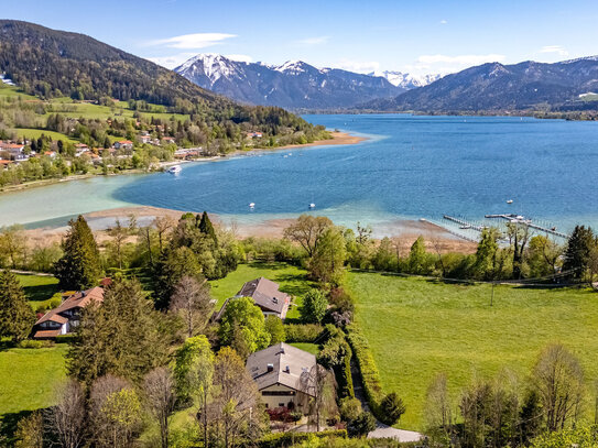 Chalet - Villa in Panoramalage mit Seeblick am Tegernsee