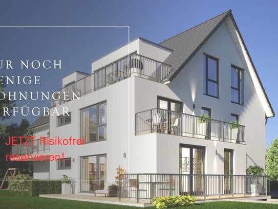 RISIKOFREIER Neubau! Penthouse Feeling 3,5-Zi-Wohnung mit sonnigem Balkon in Eckental- Niedrigenergiehaus -KFW 40