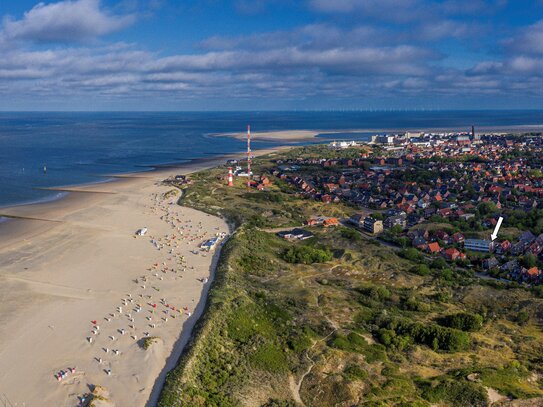 Ferienoase am Südstrand mit Südbalkon und Terrasse