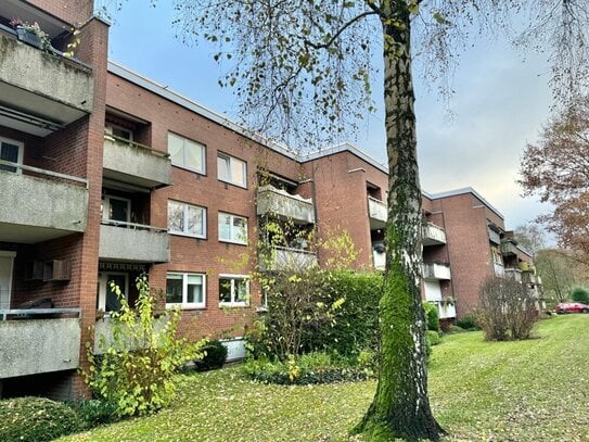 Sanierungsbedürftige 3-Zimmer-Wohnung mit großem Süd-Balkon