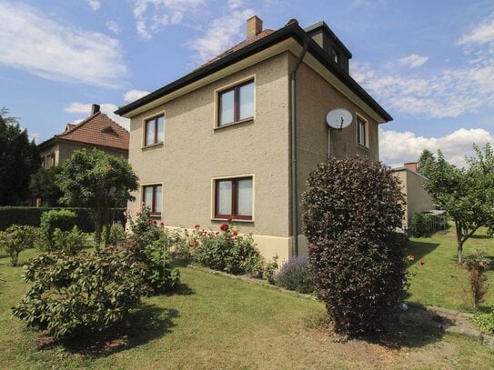 Einfamilienhaus mit großem Süd- Garten in einer ruhigen Wohnsiedlung von Dresden Meußlitz