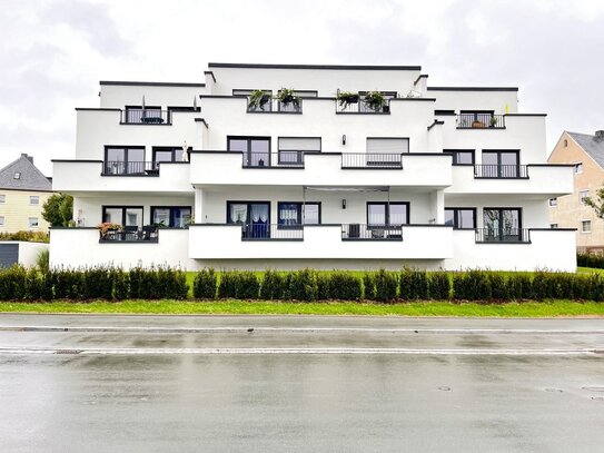 Erstbezug! Moderne Erdgeschosswohnung mit Balkon und eigenem Gartenanteil