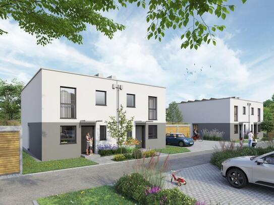 Schlüsselfertiger Neubau einer Doppelhaushälfte im KFW 40 Standard in 78576 Liptingen