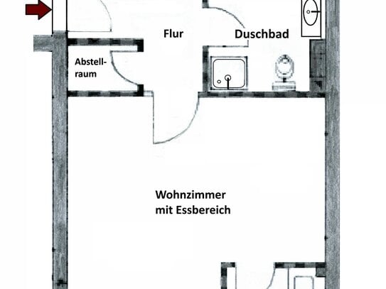 Hofweg, HH-Uhlenhorst, zum 01.04.2025, Balkon, Lift, TG-Stellplatz, begrünter Innenhof