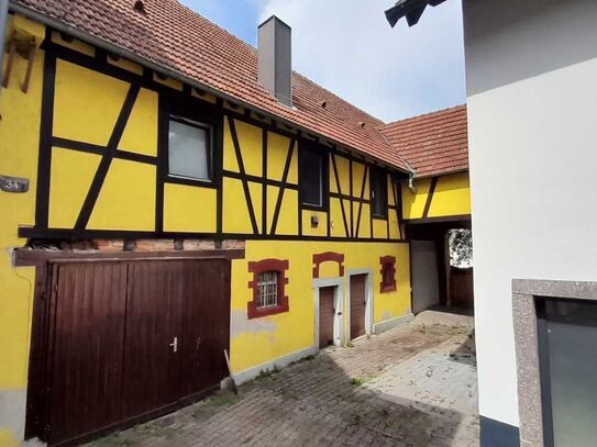 HANDWERKERHAUS mit Speicher, Keller, Heuboden direkt an der Acher in Kappelrodeck