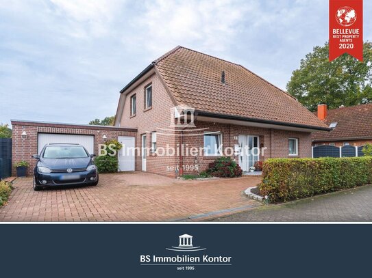 Top gepflegtes Einfamilienhaus mit Garage, Gartenanlage und Terrasse in ruhiger Wohnlage!