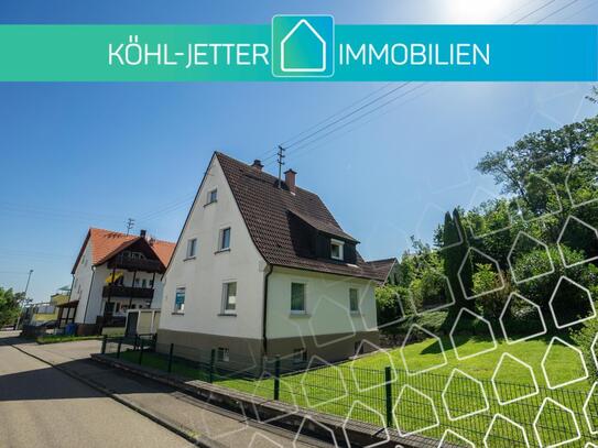 Sonniges Einfamilienhaus in ruhiger, zentrumsnaher Wohnlage von Balingen!