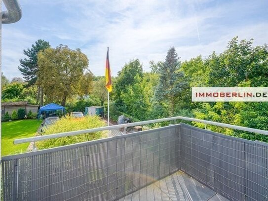 IMMOBERLIN.DE - Hell & attraktiv! Wohnung mit Südbalkon im Rudower Blumenviertel