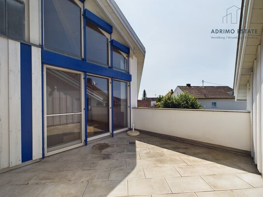 Einzigartige Maisonettewohnung mit sonniger Dachterrasse in ruhiger Lage von Bellenberg!