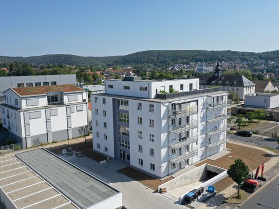 barrierefreie Neubau 3 ZW mit Terrasse am Stadtrand und guter Infrastruktur