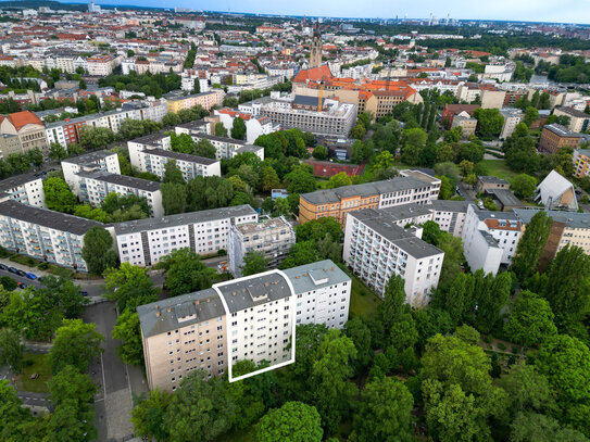 Stilvolle 2 ZI. Residenz in Charlottenburg inkl. Südwest-Balkon und idyllischem Blick ins Grüne