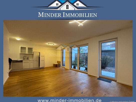 **Butzbach** TOP 2-Zimmer-Wohnung mit Terrasse - Aufzug - City-Lage