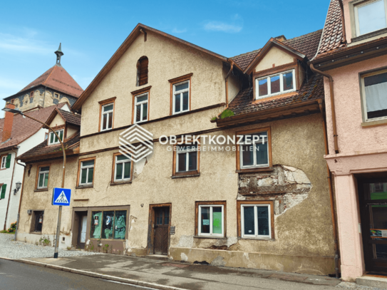 Denkmalgeschützes Wohn-/Geschäftshaus im Herzen von Rottweil - Perfekte Investitionsmöglichkeit