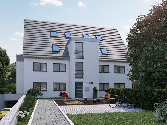 Moderne, große Maisonette-Wohnung in kleiner Wohneinheit, bevorzugte Wohnlage in Ludwigsburg!