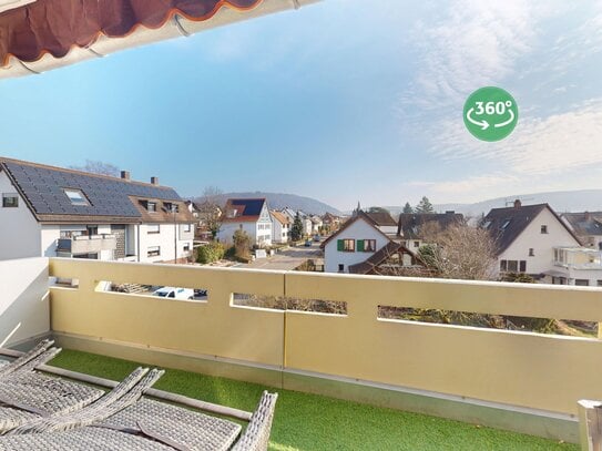 Großzügige 3-Zi-ETW mit Panorama-Blick über Ettlingen - Perfekt für Eigennutzer oder Kapitalanleger!