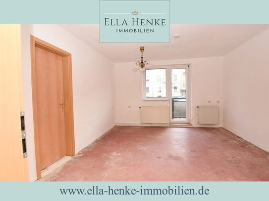 Gemütliche, helle Erdgeschoss-Wohnung mit Balkon in ruhiger Lage...