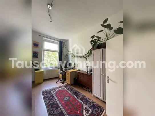 [TAUSCHWOHNUNG] Helle, gemütliche Altbau-Wohnung mit großem Balkon