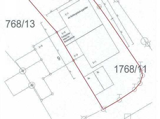 Zentrumslage!! Baugrundstück mit Genehmigung für über 400m² Wfl.