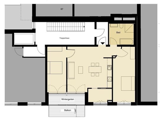 Sa/So Termin - 0172-3261193 - Erstbezug / Sofortbezug / Lift / Balkon / Terrasse / Wintergarten / hohe Räume /